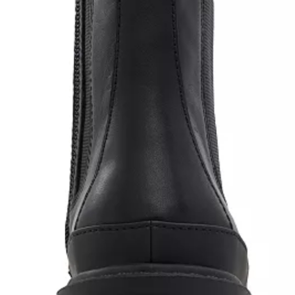 Aldo Talanariel Chelsea  Platform Boots Pull-on Black Women's 7.5 Bootie - Picture 5 of 12